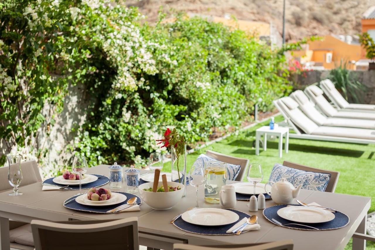 Elle Ocean Villa Gran Canaria Heated Pool Wifi Amadores Exterior foto